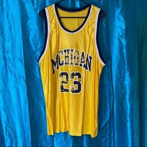 Michigan Wolverines vintage basketball jersey